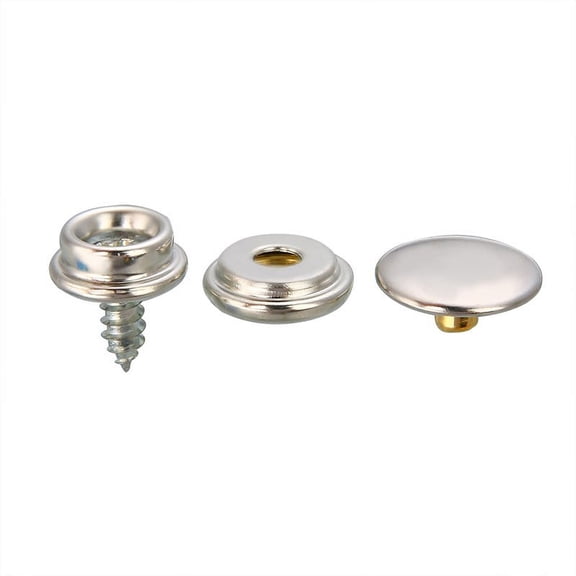 152PCS/Set Stainless Steel Boat Cover Canvas Fast Fixed Snap Fastener Repair Kit
