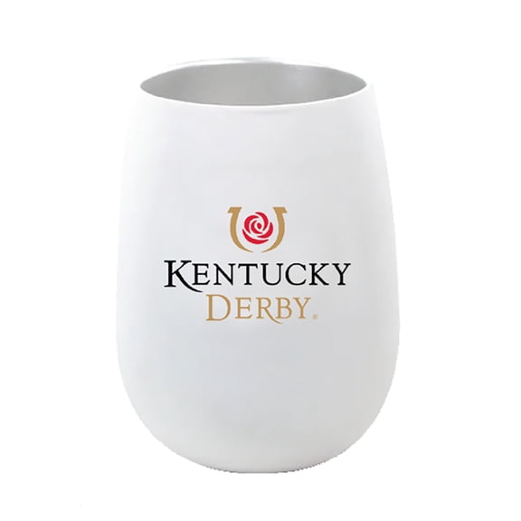 Kentucky Derby 12oz. Stemless Wine Tumbler