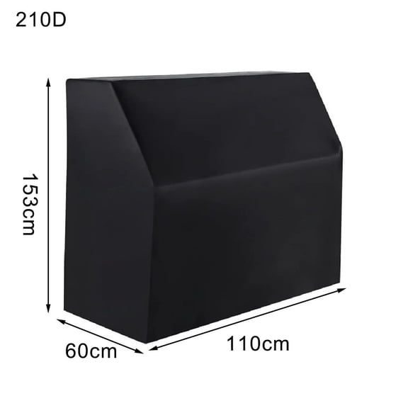 153*60*110cm Full Cover Upright Pianoforte Protective Cover for Dustproof