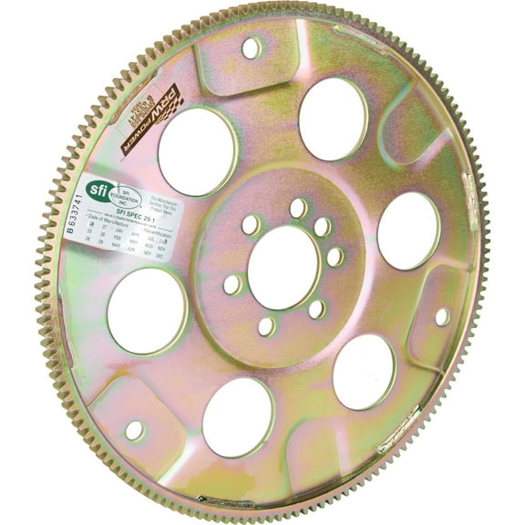 Speedway Motors Extreme Duty Flexplate 153 Tooth SFI Approved Compatible with 1986-1997 Chevy Small Block V8 Internal Balance One Piece Rear Seal Design