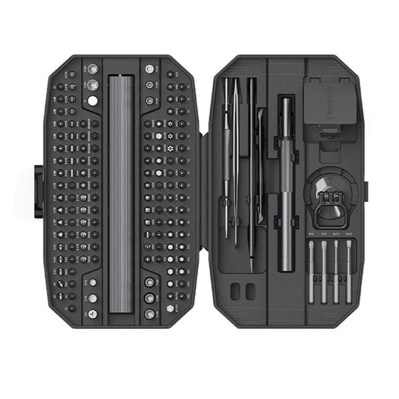 153-in-1 Mini Electric Screwdriver Set Repair Tools Magnetic Screw Driver Bits for PC Watch Camera