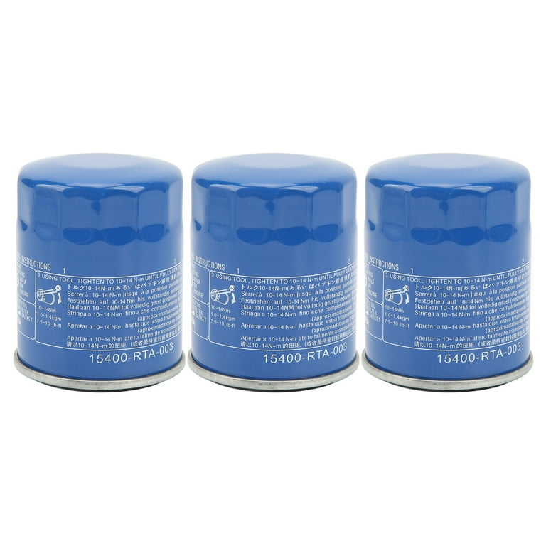 15400 PLM A01 Oil Filters 3pcs Lasting Stable For Car Walmart