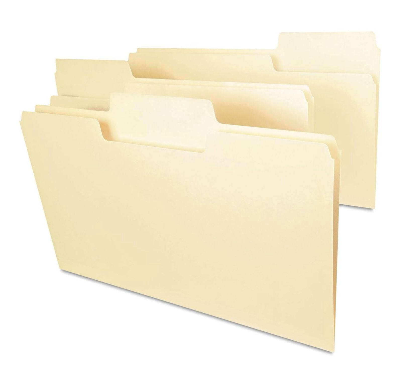 Supertab Folder 15401 SuperTab Heavyweight Folder Manila 1/3 Cut Legal 50/BX - Walmart.com