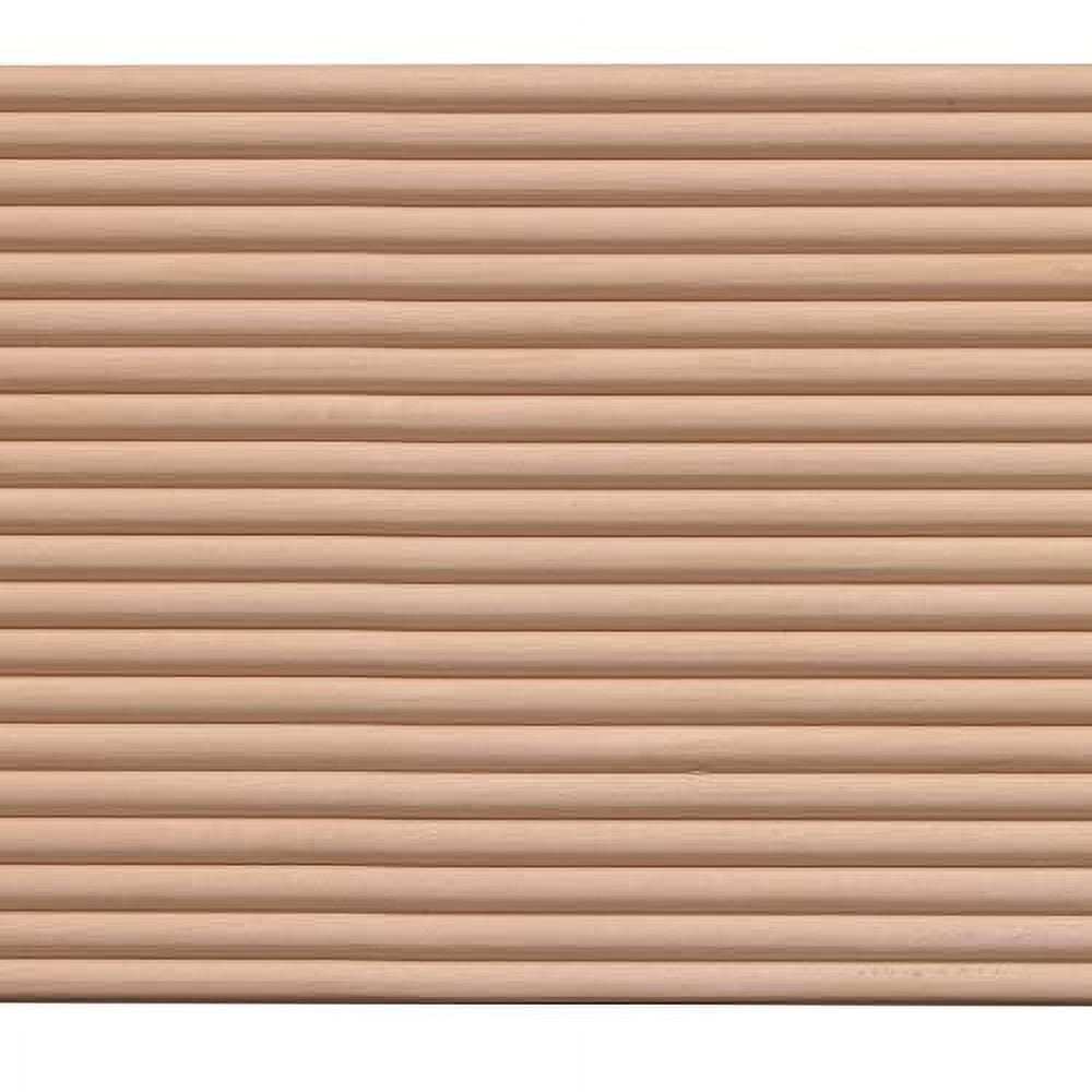 1545-4FT Ambrosia Maple Narrow REEDED Accent Moulding