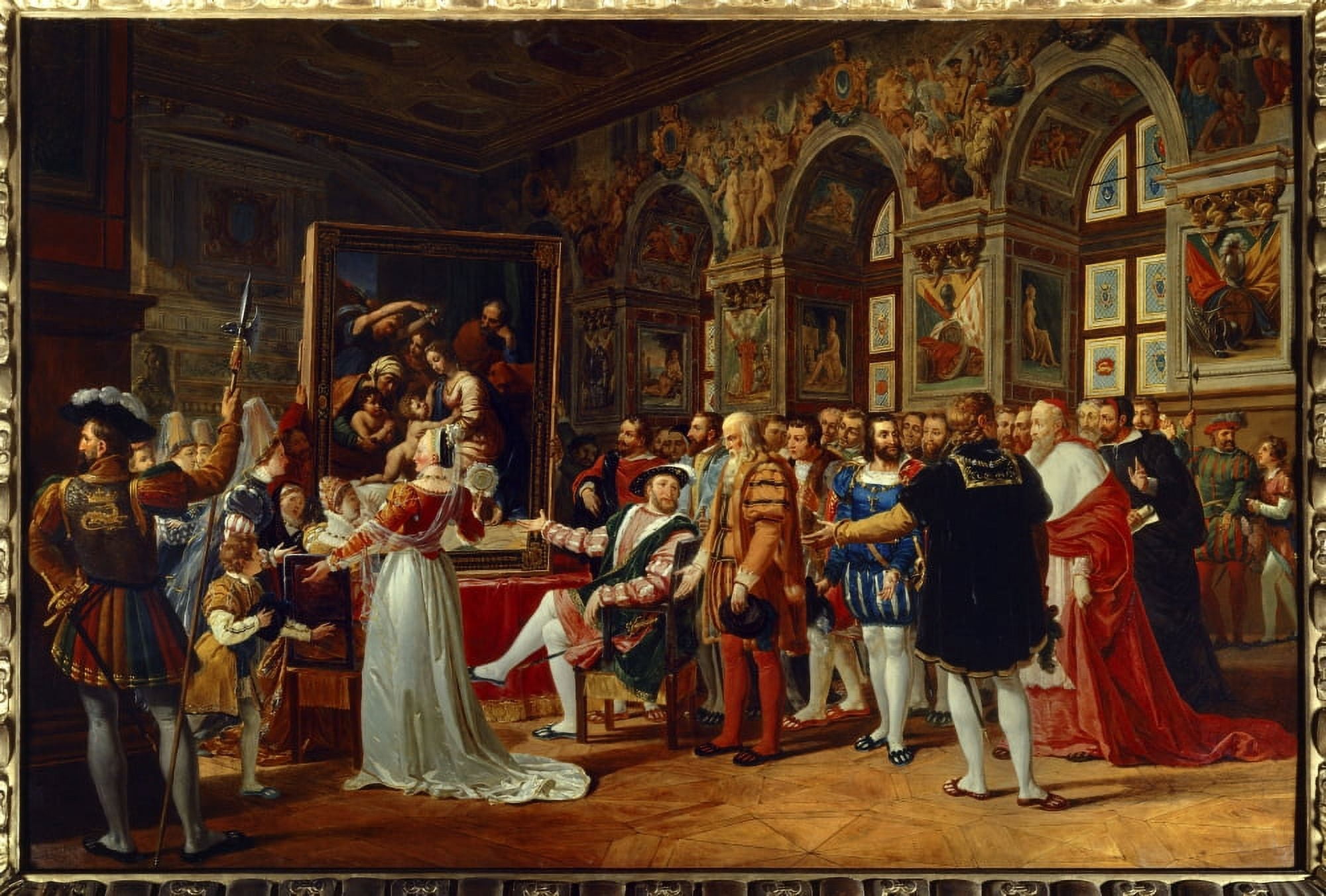 1545 Gabriel Lemonnier (1743-1824) French School Canvas Art - (36 x 24)