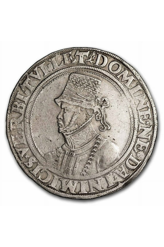 1549 German States Mecklenburg Silver Taler AU