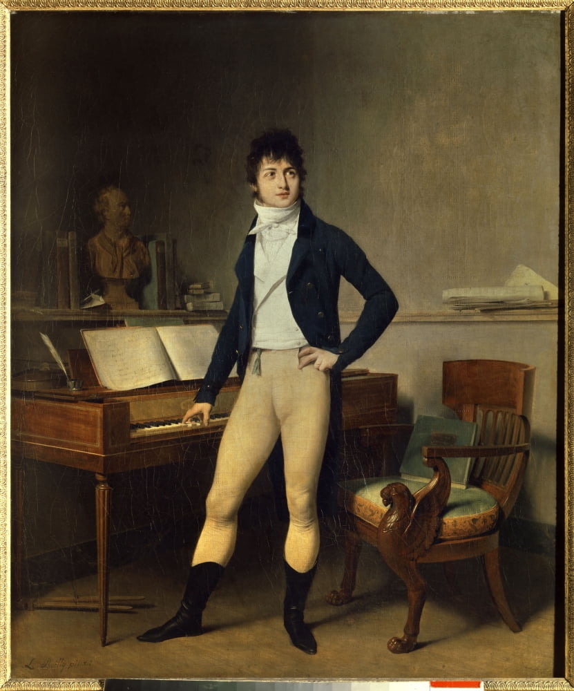 1549 Louis Leopold Boilly (1761-1845) French School Canvas Art - (18 x 24)