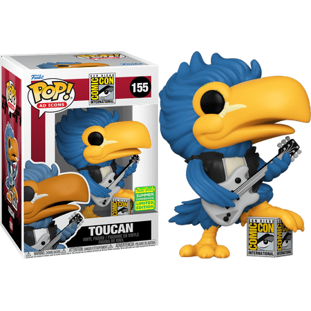 155 Toucan (Rocker) SDCC - Ad Icons - Con 2022 Funko POP