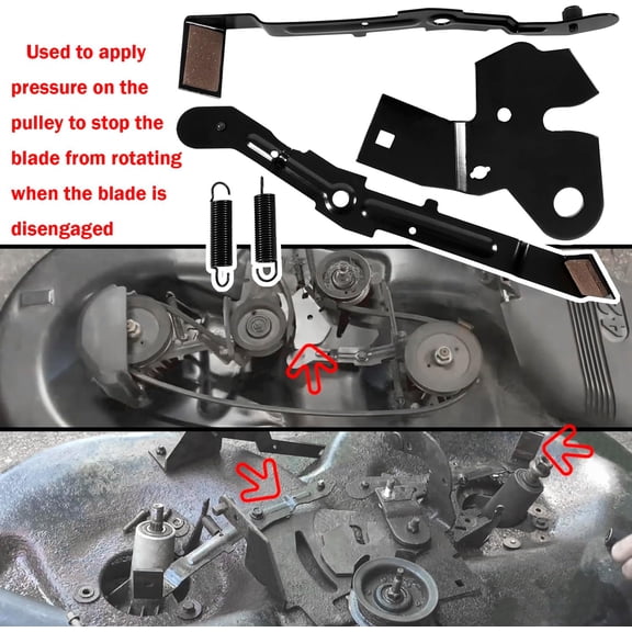 155046 Arm Bracket Roller Cam Kit, Compatible with AYP/Husqvarna/Craftsman 42" Mower Deck LT1000 LT2000, Replacement Part # 151785 184907 131335 155046$$Tools