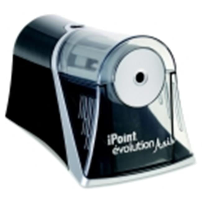 15509 iPoint Evolution Axis Pencil Sharpener - Black & Silver