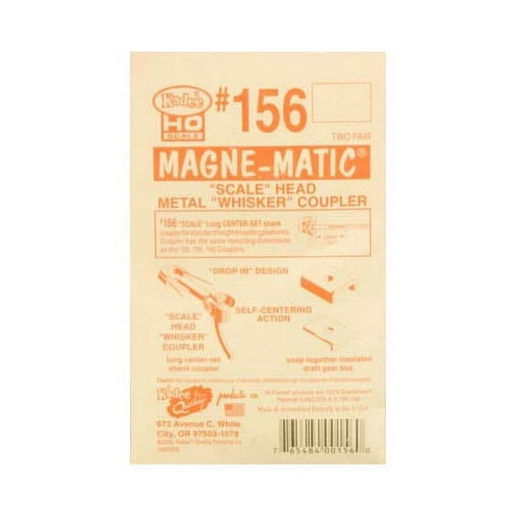 156 Scale Head Long 25/64" Multi-Colored