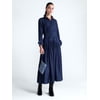 Free Assembly Women's Belted Smocked Waist Denim M