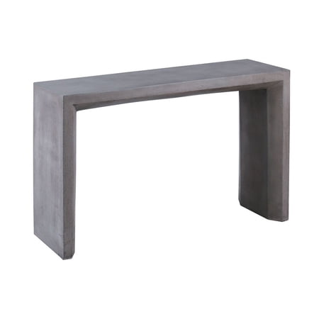 157-079-Elk Home-Chamfer - Modern/Contemporary Style w/ ModernFarmhouse inspirations - Concrete Console Table - 34 Inches tall 55 Inches wide