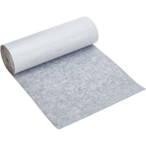 157.5x9.8 Inch Light Steel Blue Self Adhesive Felt Roll Felt Fabric with Sticky Back for DIY Projects Jewelry Box Drawer Liner Handmade Home Decor Making 1mm Thick