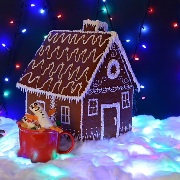 157"×7.9" Artificial Fake Snow Blanket Roll, White Fiber Snow Cover, Indoor Christmas Village Display & Winter Scene Decor
