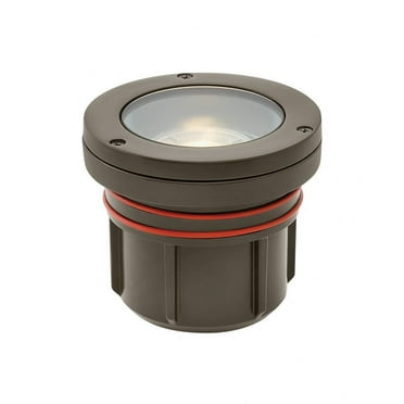 Hinkley Lighting - 12W 1 LED Flat Top Well Light In Transitional-4 Inches Tall