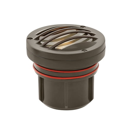 Hinkley Lighting - 9W 1 LED Grill Top Well Light In Traditional-4.75 Inches Tall