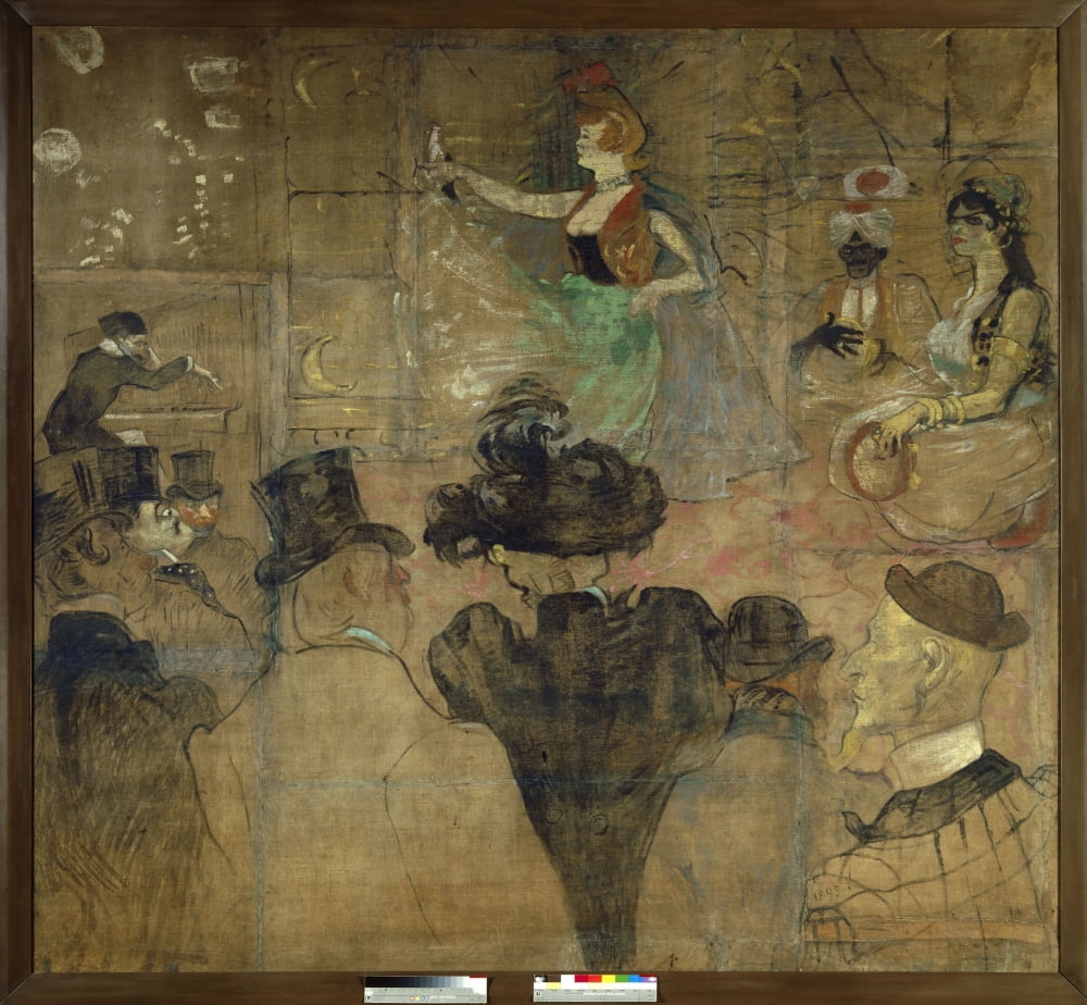 1575 Henri De Toulouse Lautrec (1864-1901) French School Canvas Art - (24 x 18)