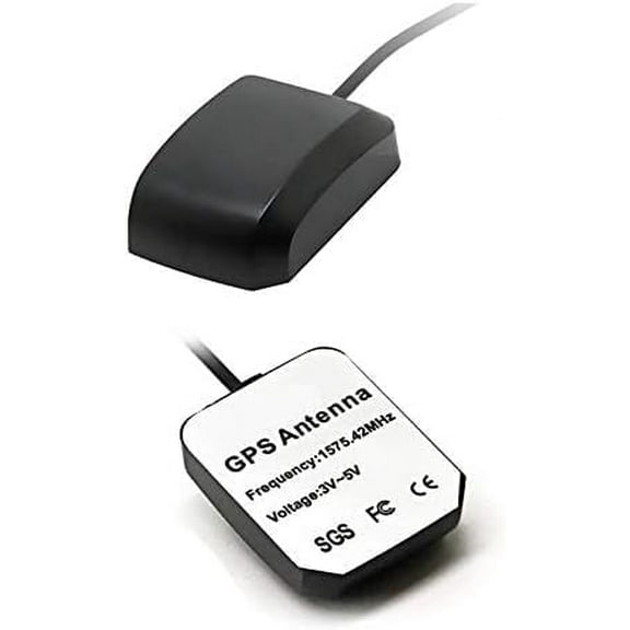 1575mhz 28dbi Active Car GPS Navigation Antenna with Fakra C Blue Connector Waterproof, 10ft/3m Reception Range