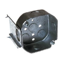 158 4 x 1.5-Inch J Bracket Octagon Box - Quantity 25