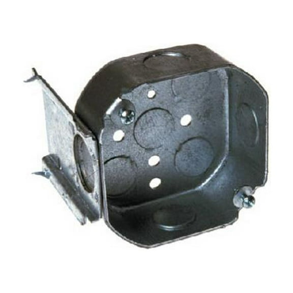 158 4 x 1.5-Inch J Bracket Octagon Box - Quantity 25