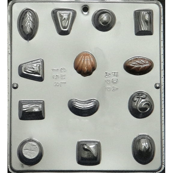 158 Variety of Small Pieces Chocolate Candy Mold
