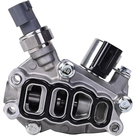 15810-RKB-J01 Engine Variable Valve Timing (VVT) Solenoid, VTEC Solenoid Spool Valve, Transmission Clutch Dual Linear Shift Solenoid | Fit for Honda Accord Odyssey Pilot V6 3.0L 3.5L | OE# 918-078