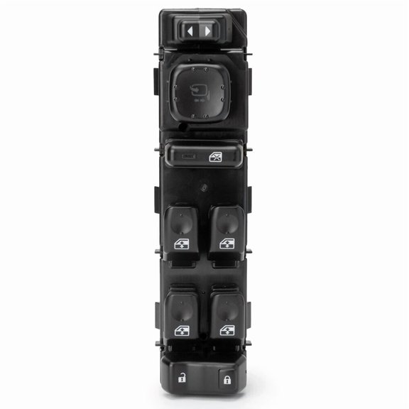 15883320 DriverSide Left Master Power Window Control Switch, Replacement Hardware for FullSize SUVType Vehicle Chassis