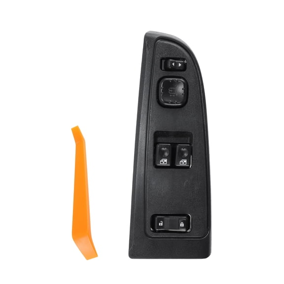15883322 Front Driver Side Door Lock Power Window Switch Black Bezel Cover for Chevrolet Avalanche Silverado Suburban Tahoe for GMC Sierra Yukon for Cadillac Escalade 03-07 920-024