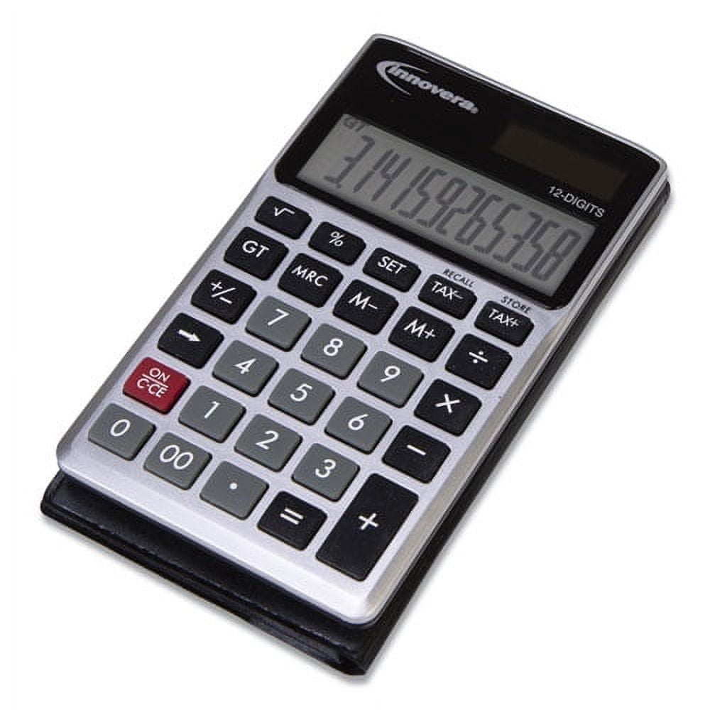 15922 Pocket Calculator, 12-Digit LCD | Bundle of 10 Each