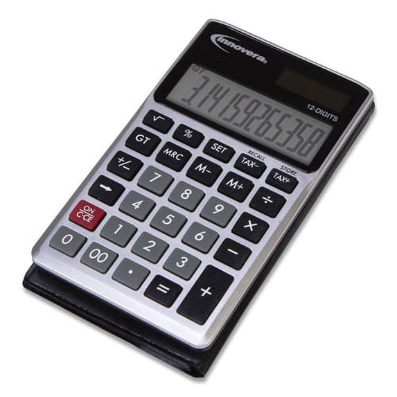 15922 Pocket Calculator, 12-Digit LCD | Bundle of 10 Each