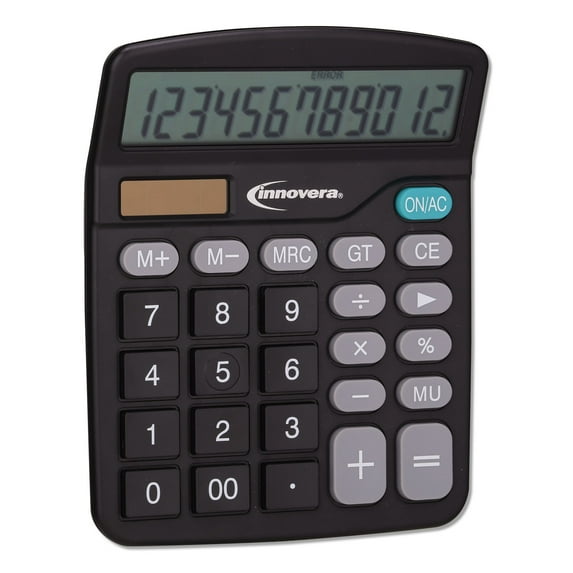 15923 Desktop Calculator, 12-Digit, Lcd | Bundle of 5 Each