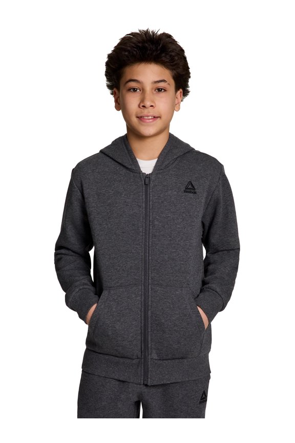 Boy's Game Day Performance Full-Zip Fleece Hoodie, Sizes 4-18