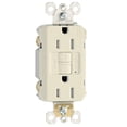 thumbnail image 1 of 1597TRLACC4 Self Testing GFCI Receptacle, 15A, Light Almond, 1 of 1