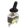 thumbnail image 1 of 15A/250VAC on-on 2 Position SPDT 1P2T Latching Toggle Switch with Waterproof Cap, 1 of 1