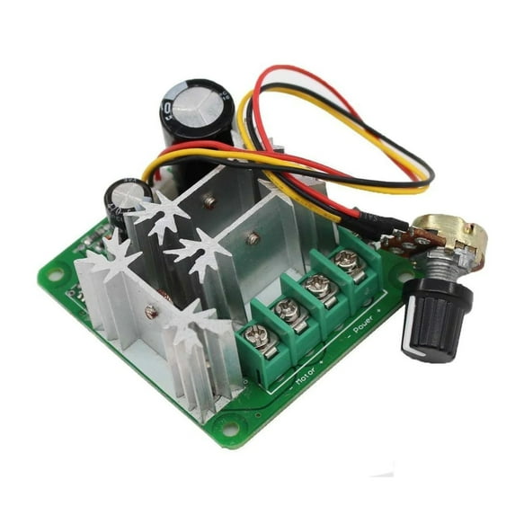 15A 6V-90V Pulse Width Modulated PWM DC Motor Speed Controller / Regulator