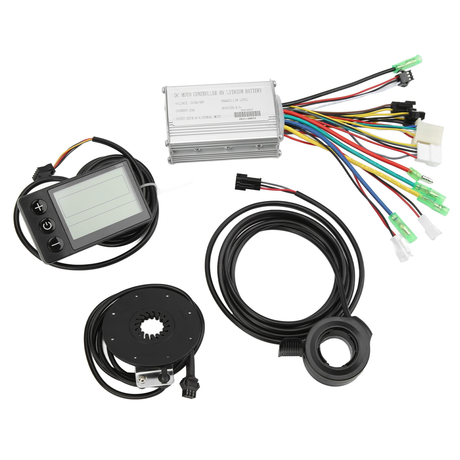 15A Controller, LCD S866 Display, 130X Shifter, 8C Sensor for 350W/250W