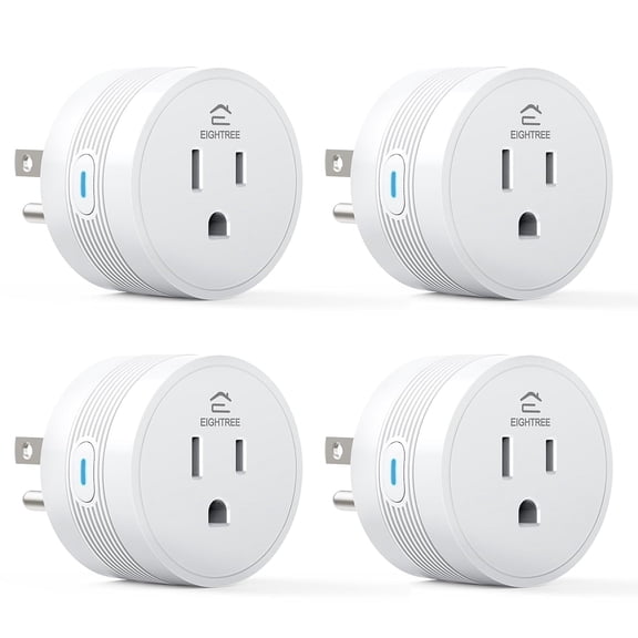 15A Smart Plug, Wi-Fi & Bluetooth Smart Outlet for High-Power Home Appliances, Works with Alexa & Google Home, Easy Setup, Timer & Remote Control, FCC & ETL Certified, 2.4GHz Wi-Fi Only