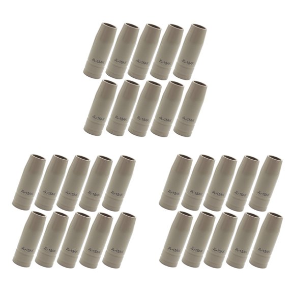 15AK Coating Protection Nozzle Non-Stick Welding Slag European Airless Gas Protection Machine Protective Sleeve 30PCS