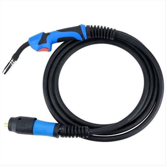 15AK Welding Torches Plastic Welding Equipment CO2 Gas Welding Torches with 4M Cable for MIG Welding Machine,1 * Welding Torches set,Black & Blue
