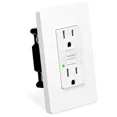 thumbnail image 1 of 15Amp Gfci Receptacle Outlet Grounding Wire Quick Easy Install Home Indoor Safe, 1 of 6