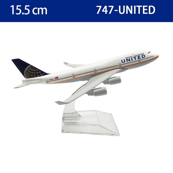 15CM 6inch Diecast Alloy 747 British Malaysia Airways B747 Airlines For Collection Friend Children Gift
