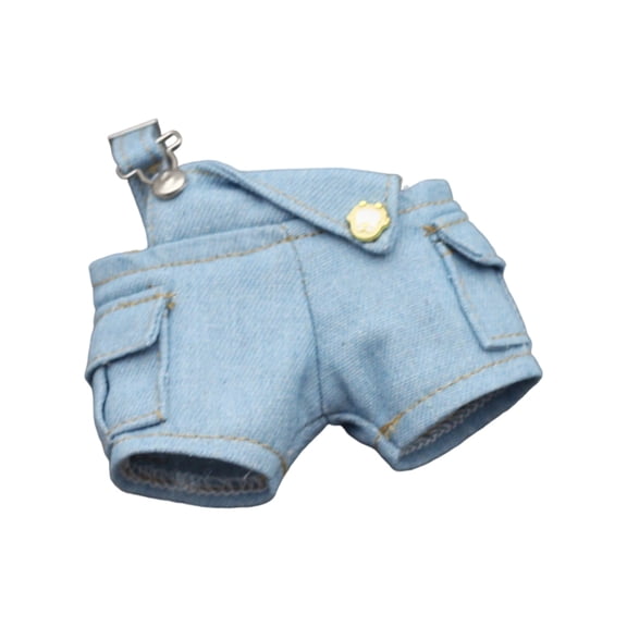 15CM Doll Overalls for Durability And Easy to Dressingup For Figure Plush Doll Display Decoration Doll Accessory