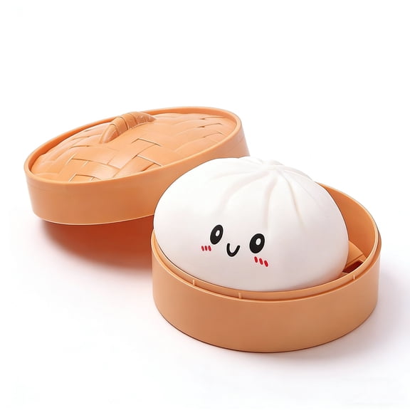 15CM Giant Dumpling Squishy Toy, Soft Slow Rising Big Stress Ball for Adults Anxiety Relief, Cute Decompression Fidget Tool