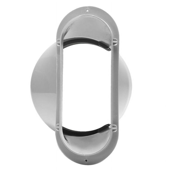 15CM Portable Air Conditioner Exhaust Duct Pipe Hose(Flat Nozzle)