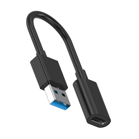 15CM USB3.0 to USB C Adapter Cable for Laptop and Data Transfer and Fast Charging 3A Headsets Converter Cable