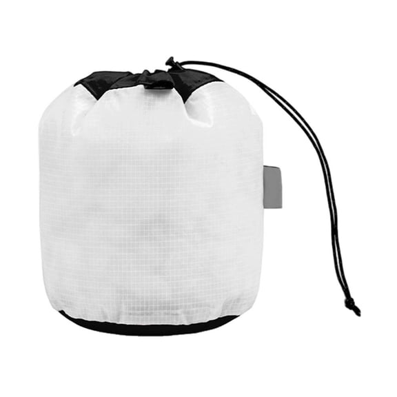15D Nylon Waterproof Drawstring Storage Bag Mesh Stuff Sack For Travel Camping