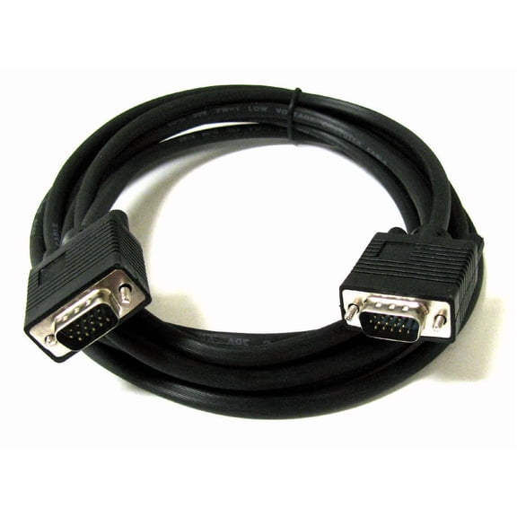 15FT 15 FEET SVGA SUPER VGA Monitor M 2 M Male to Male Cable CORD PC LCD LED TV