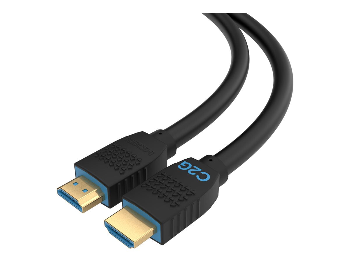 C2G C2G10400 15 ft. Performance Ultra Flexible High Speed HDMI Cable, Black