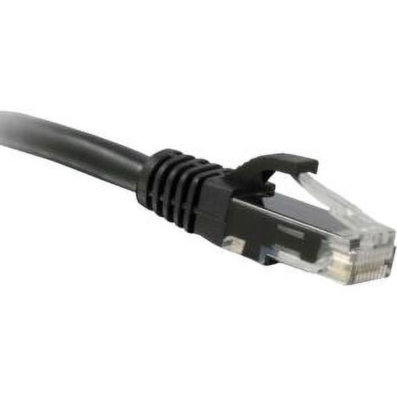 15FT CAT5E BLACK BOOT PATCH CABLE